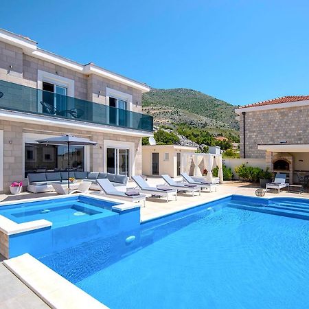 Luxury Villa Miriam With Private Pool And Jet Pool Near Dubrovnik Ivanica Eksteriør bilde