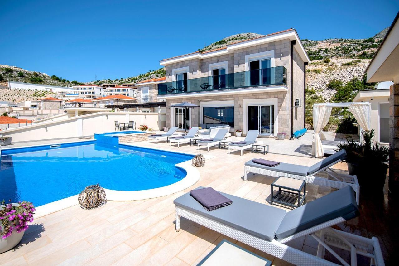 Luxury Villa Miriam With Private Pool And Jet Pool Near Dubrovnik Ivanica Eksteriør bilde
