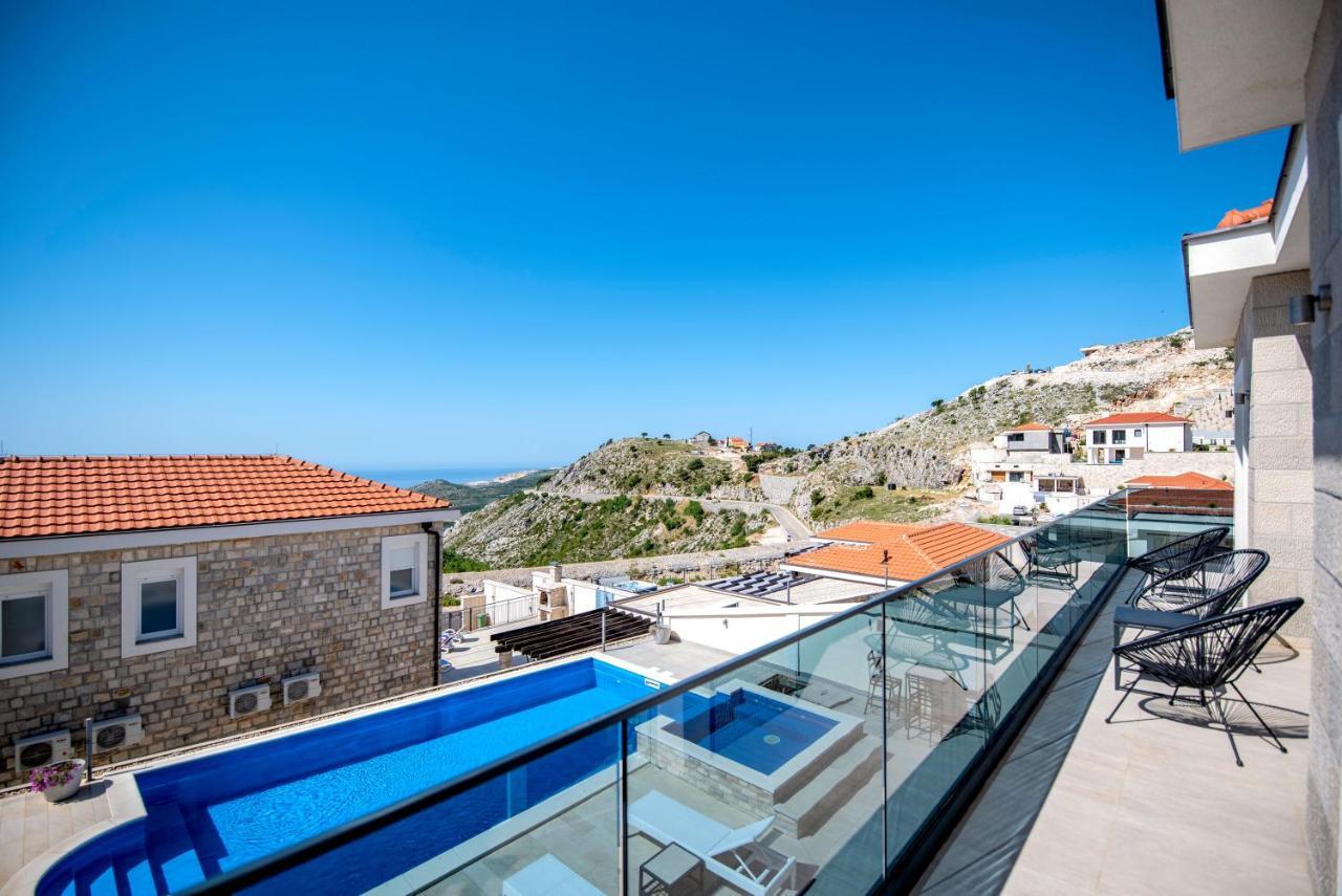 Luxury Villa Miriam With Private Pool And Jet Pool Near Dubrovnik Ivanica Eksteriør bilde