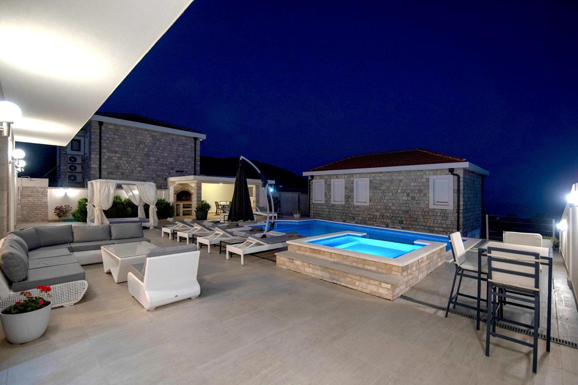 Luxury Villa Miriam With Private Pool And Jet Pool Near Dubrovnik Ivanica Eksteriør bilde